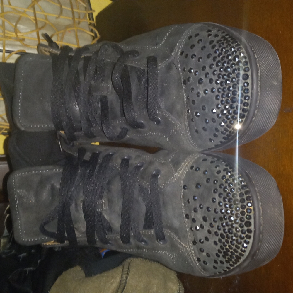Red bottoms shoes